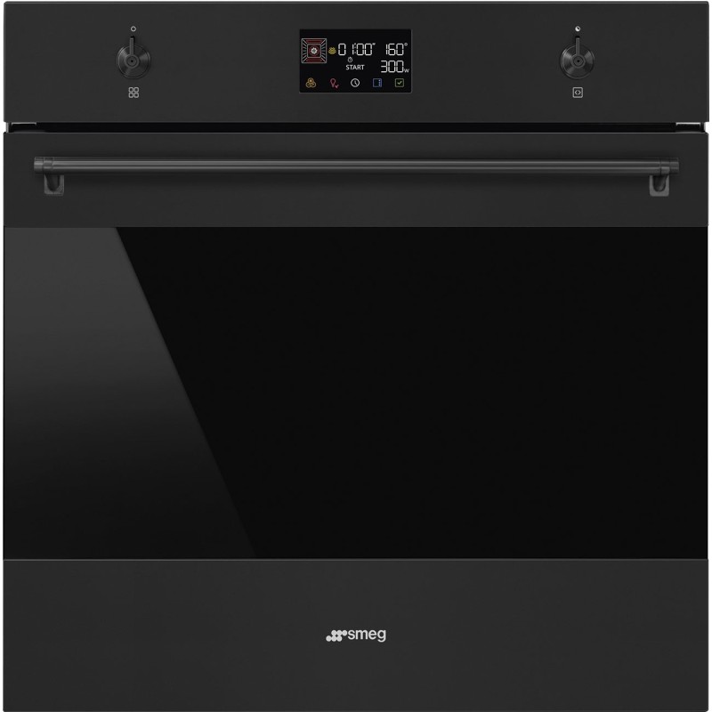 Horno + Micro Smeg SO6302M2N, 60 cm, Clá