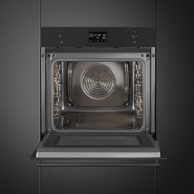 Horno + Micro Smeg SO6302M2N, 60 cm, Clá