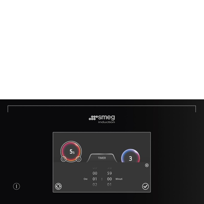 Induccion Smeg SIA1963D,  Estética Línea