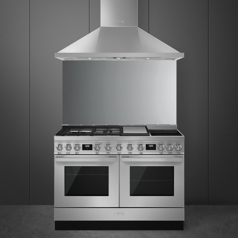 Cocina Smeg CPF120IGMPX,  Portofino 120 