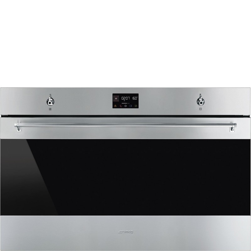 Horno Smeg SFP9302TX, 90x60 cm, Clásica,