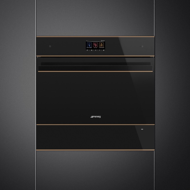 Cajón Calientaplatos Smeg CPRT615NR,  Es