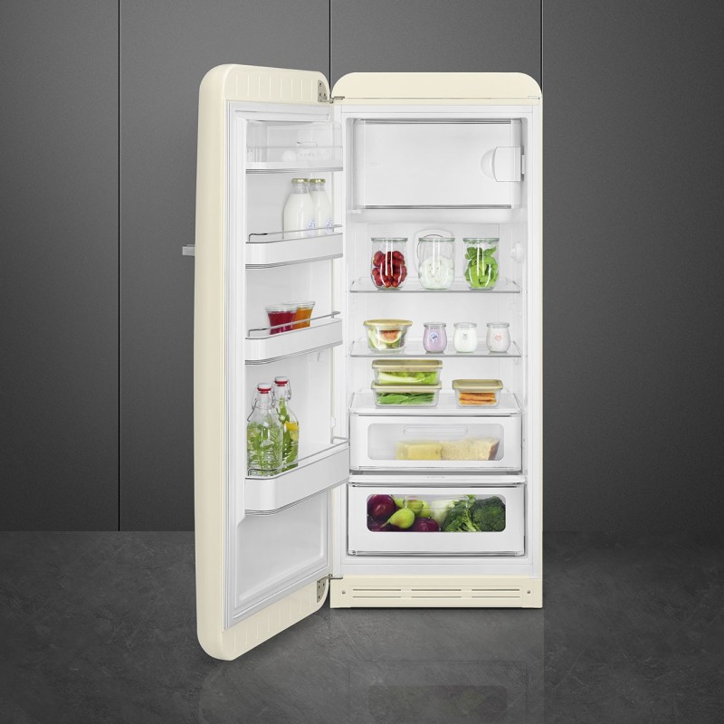 Frig 1p Smeg FAB28LCR6, 50' Style, Venti