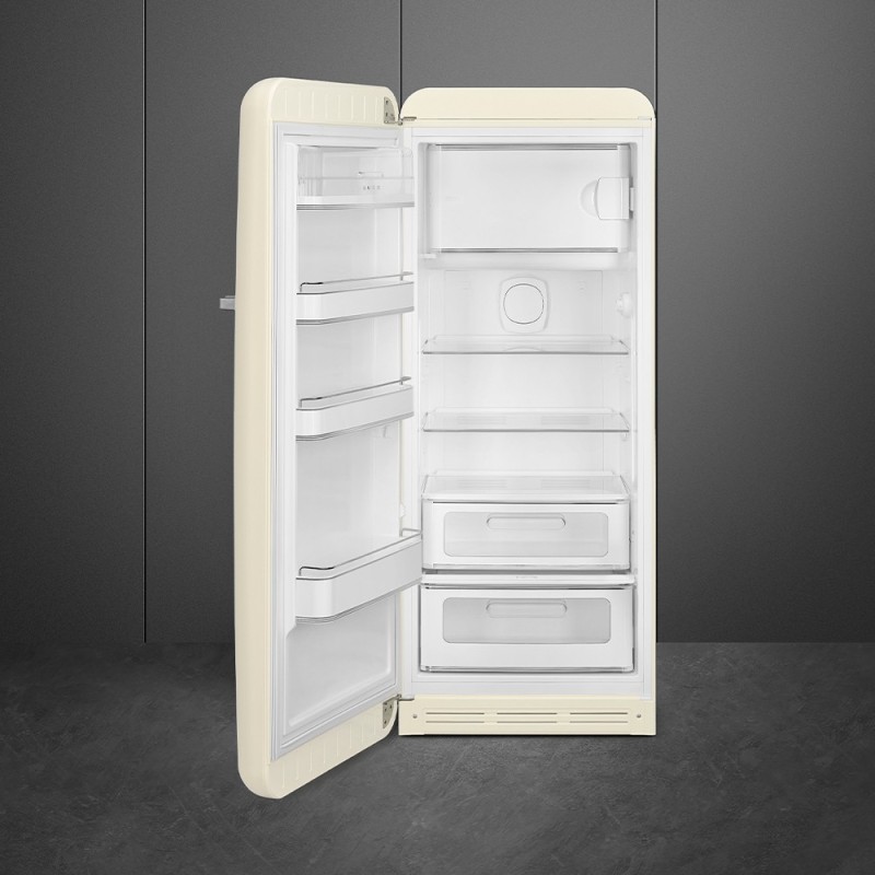 Frig 1p Smeg FAB28LCR6, 50' Style, Venti