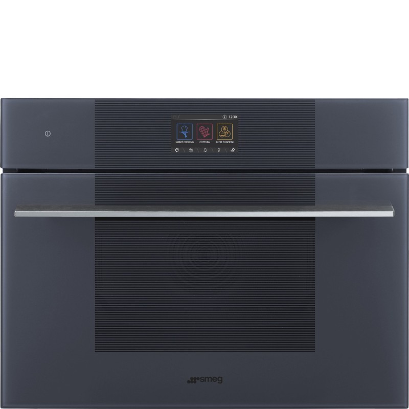 Horno + Micro Smeg SO4104M2PG, Compacto 