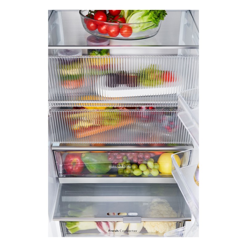 Combi LG GBG5160CEV, 186 cm, Display int