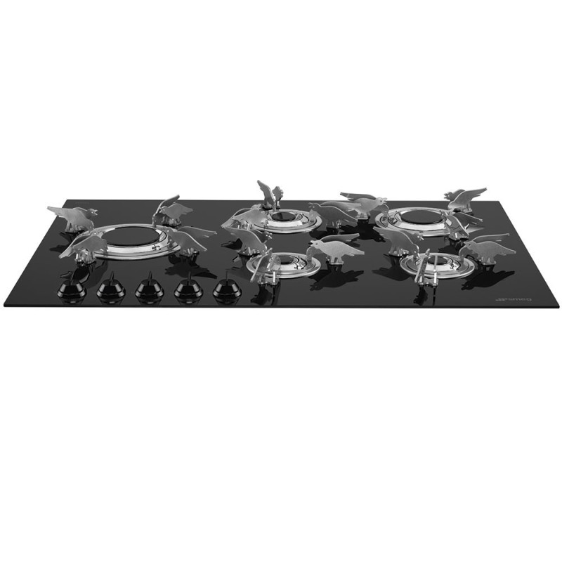 Placa Smeg PVL675LCN,  Gas, Estética Dol