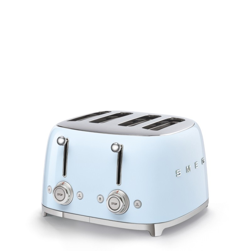 Tostador Smeg TSF03PBEU, 50' Style, Azul