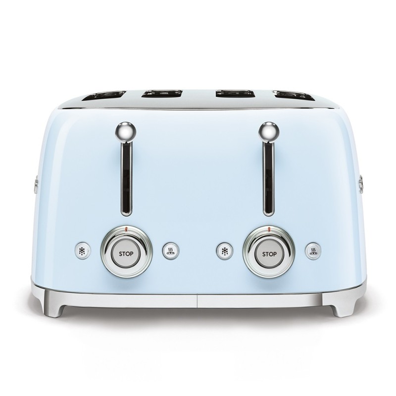 Tostador Smeg TSF03PBEU, 50' Style, Azul