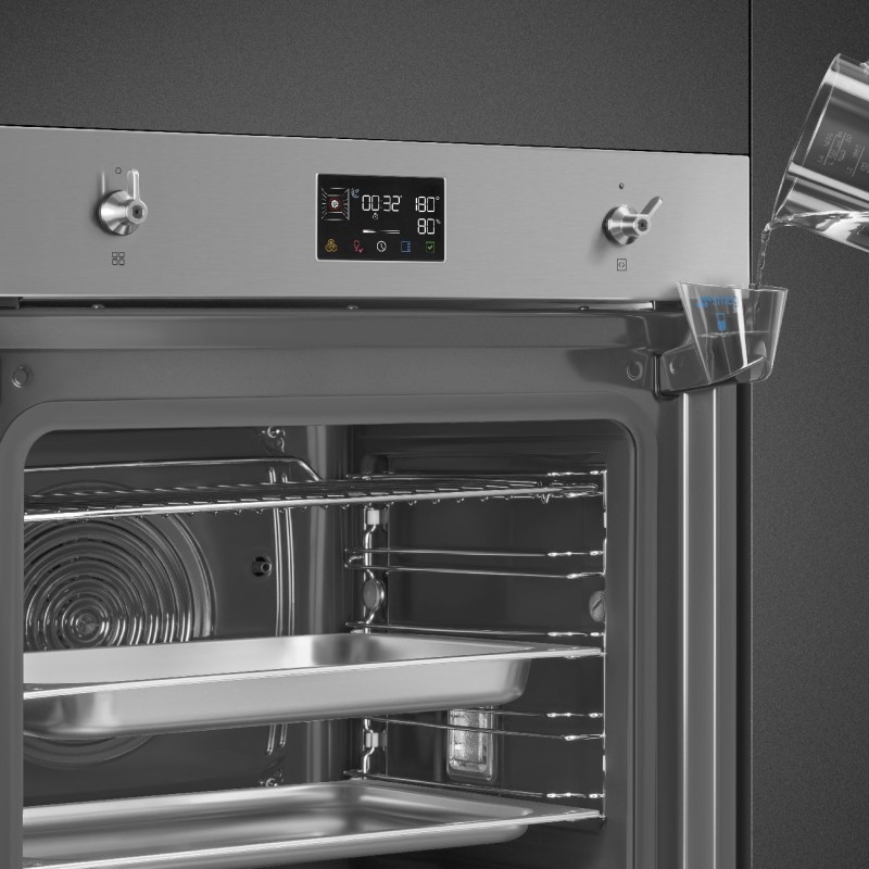 Horno Smeg SO6302S3PX, 60 cm, Clásica, A