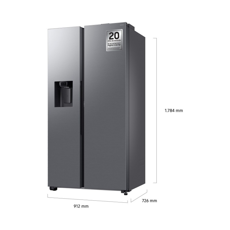 Americano Samsung RS80F66KCTEF, C, 634 L