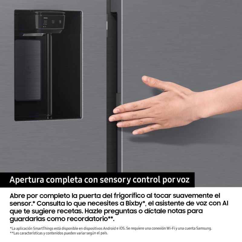 Americano Samsung RS80F66KCTEF, C, 634 L
