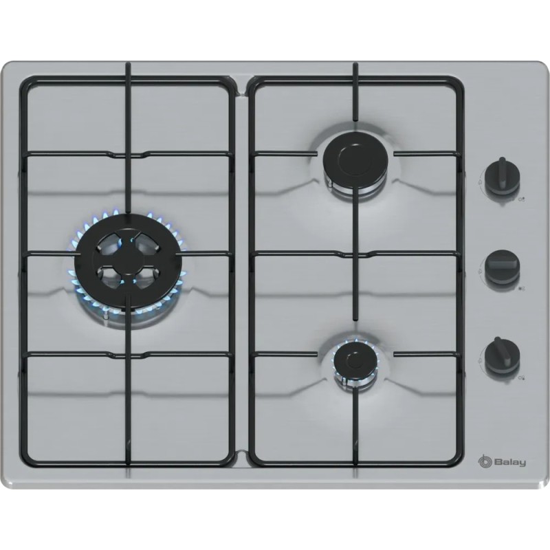 Placa Balay 3ETX463BB, 60 cm., 3 quemado