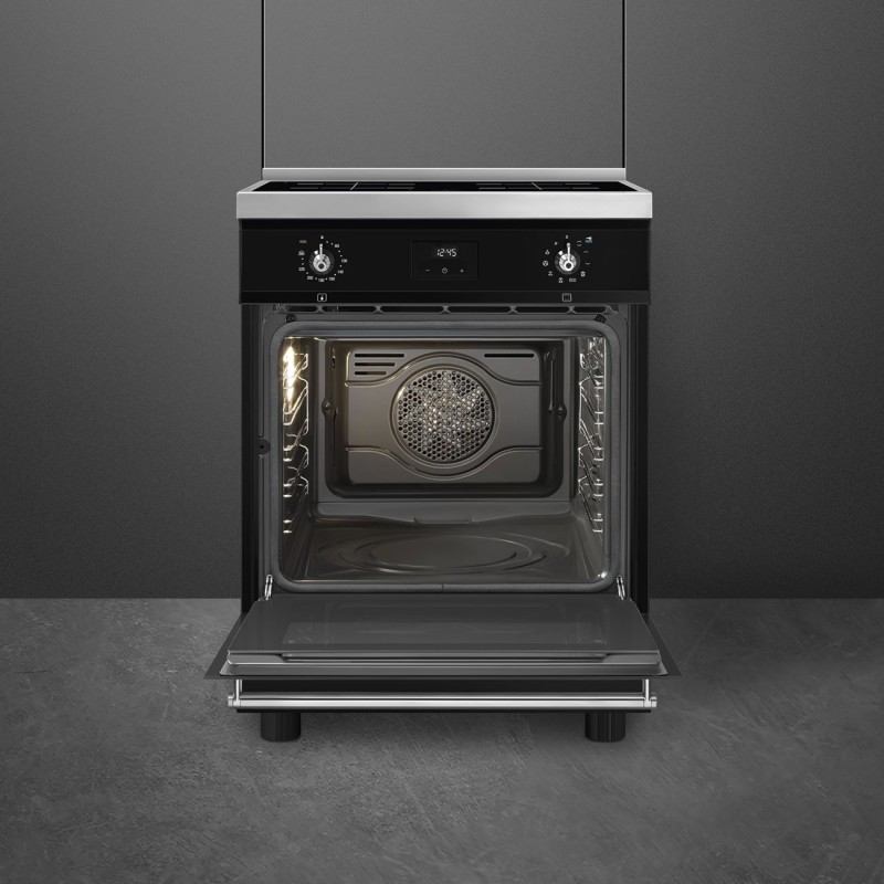 Cocina Smeg C6IPBLT2,  60x60 cm, Acero I