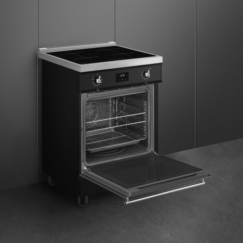 Cocina Smeg C6IPBLT2,  60x60 cm, Acero I