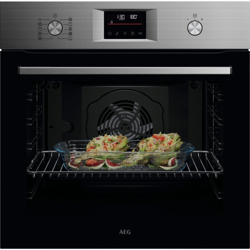 Horno AEG OU5PB40SM, 72 litros, Surround