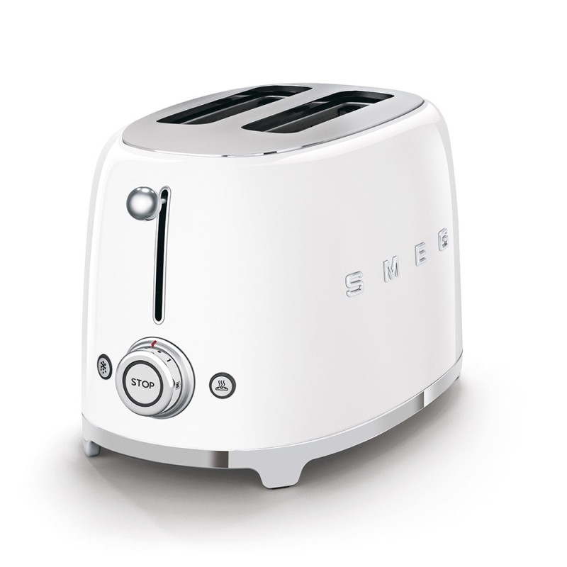Tostador Smeg TSF01WHEU, 50' Style, Blan