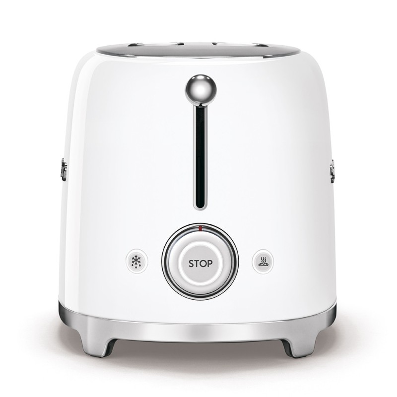 Tostador Smeg TSF01WHEU, 50' Style, Blan