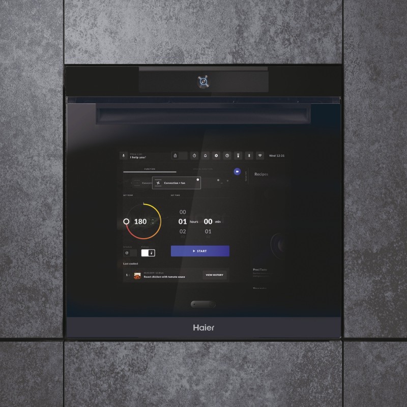 Horno Haier HWO60SM6C2BH, multifunción c