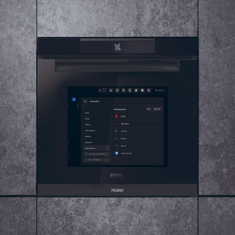 Horno Haier HWO60SM6C2BH, multifunción c