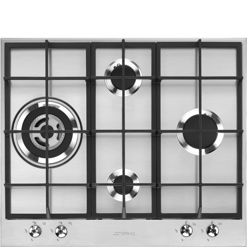 Placa Smeg PX364L,  Gas, Estética Clásic