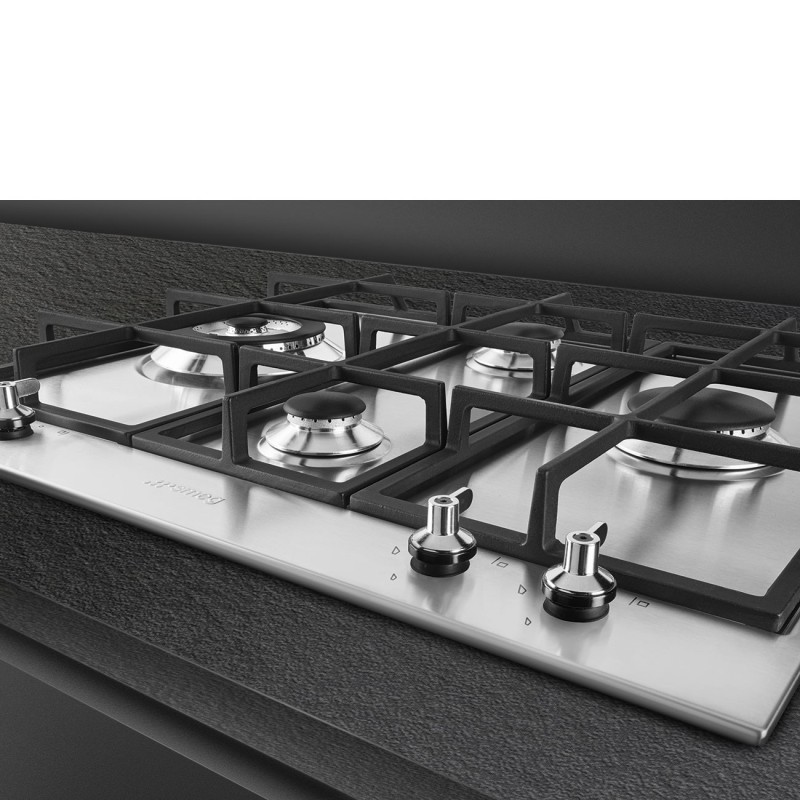 Placa Smeg PX364L,  Gas, Estética Clásic