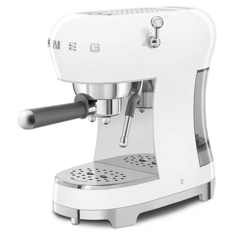 Cafetera Espresso Smeg ECF02WHEU,  50' s