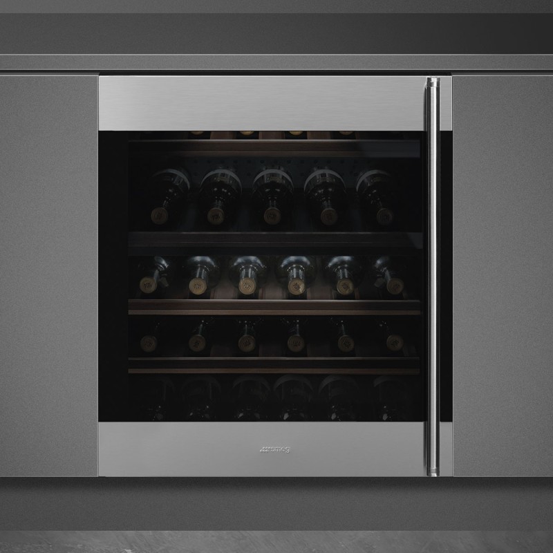 Vinoteca INT Smeg CVI338LX3, Integración