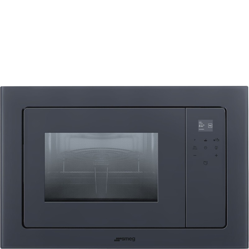 Microondas Smeg FMI120G, con grill, Esté