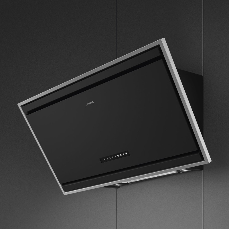 Campana Smeg KV394MB,  Inclinada, Estéti