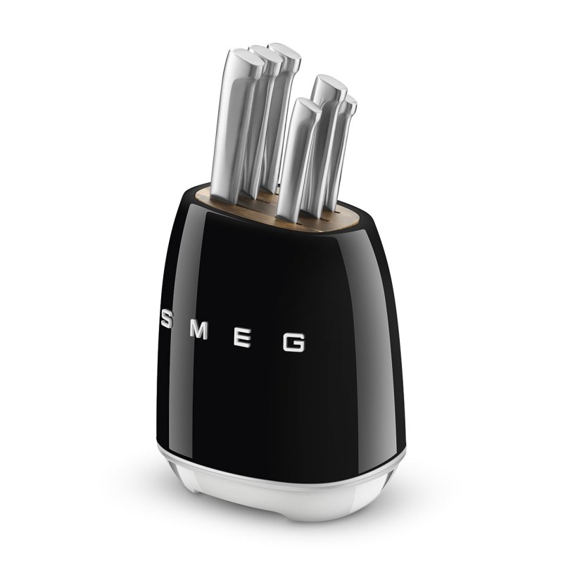 Set de Cuchillos Smeg KBSF02BL, 50's sty