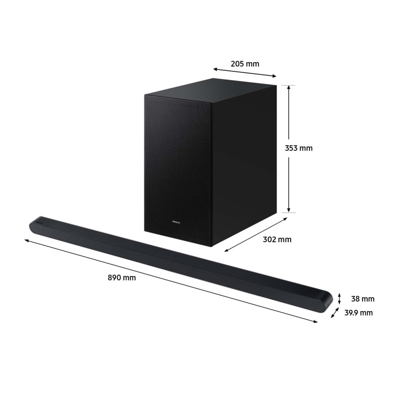 Barra de sonido Samsung HWS700DZF, Ultra