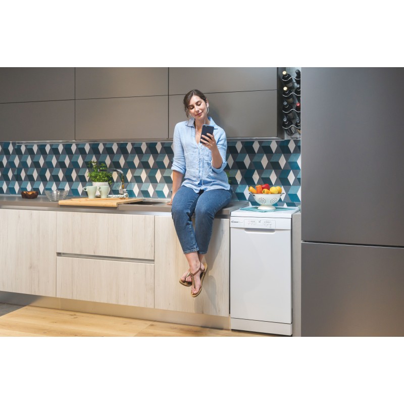 Lavav Candy CDPH2L949W, Blanco, Botones, LED, A++.