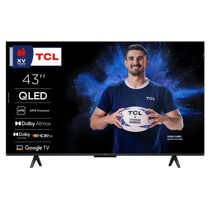 Qled TCL 43PT7K, 4K HDR, Procesador AIPQ, Dolby au
