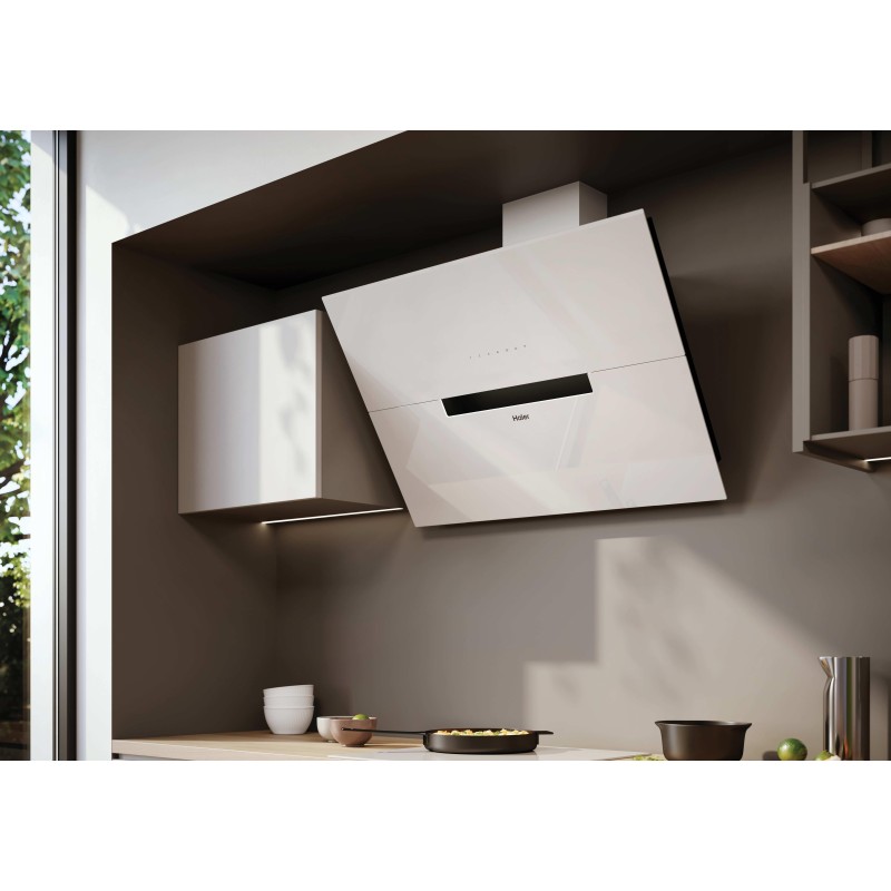 Campana Haier HADG9CBS4WWIFI, A, Cristal Blanco, L