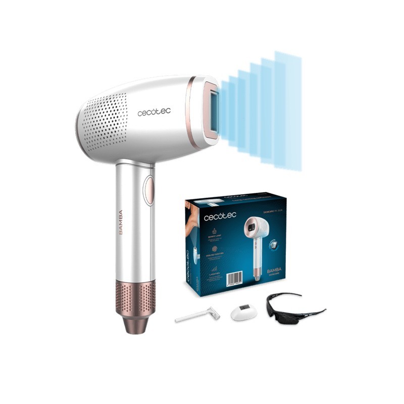Depiladora Cecotec Bamba SkinCare IPL Quartz Gun, 
