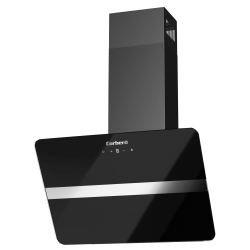 Campana decorativa Corbero VICTORIA660B Cristal negro 60 cm 3 velocidades