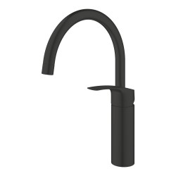 Grifo Grohe Eurosmart Monomando negro ma
