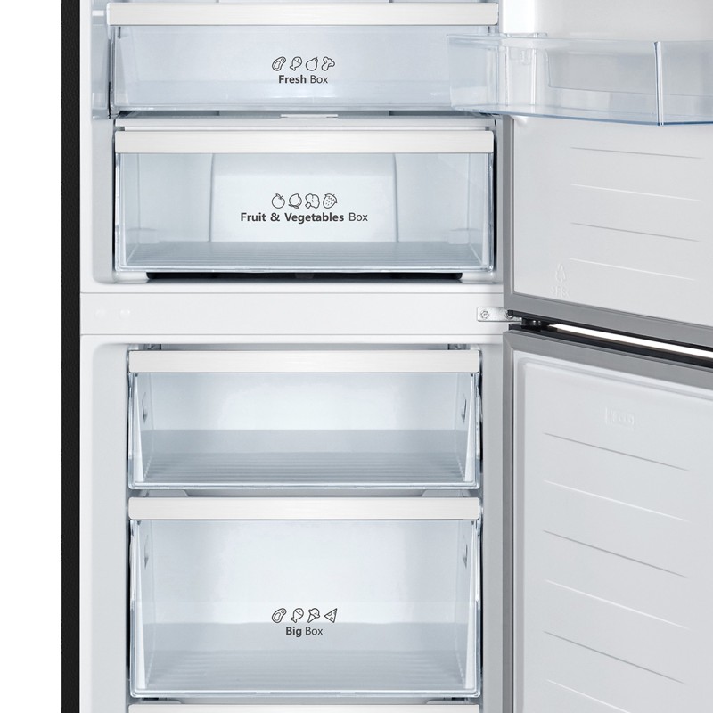 Combi Edesa EFC1822NFGBK, No Frost de 1,