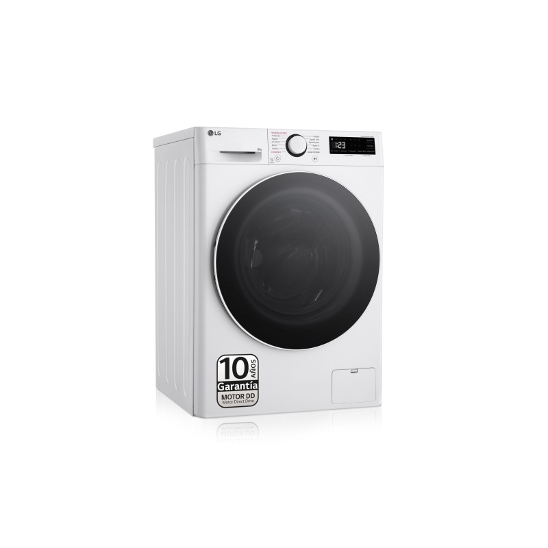 Lavadora LG F2WR5S08A0W, 8kg, 1200 Rpm, 