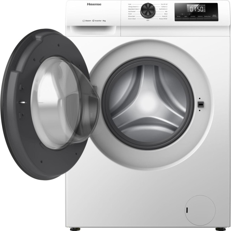 Lavadora Hisense WF1Q8041BW , Libre Inst
