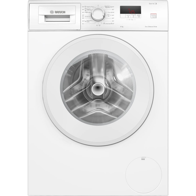 Lavadora Bosch WGE03200EP, A, 8Kg, 1200 