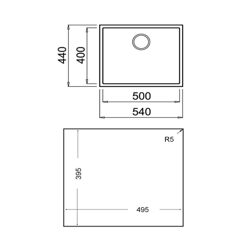 Fregadero Teka TEGRANITE SQUARE 50.40 TG