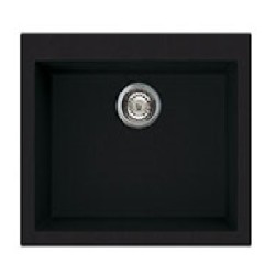 Fregadero Smeg VZ57N Granito Negro 1 cubeta Estética Universal
