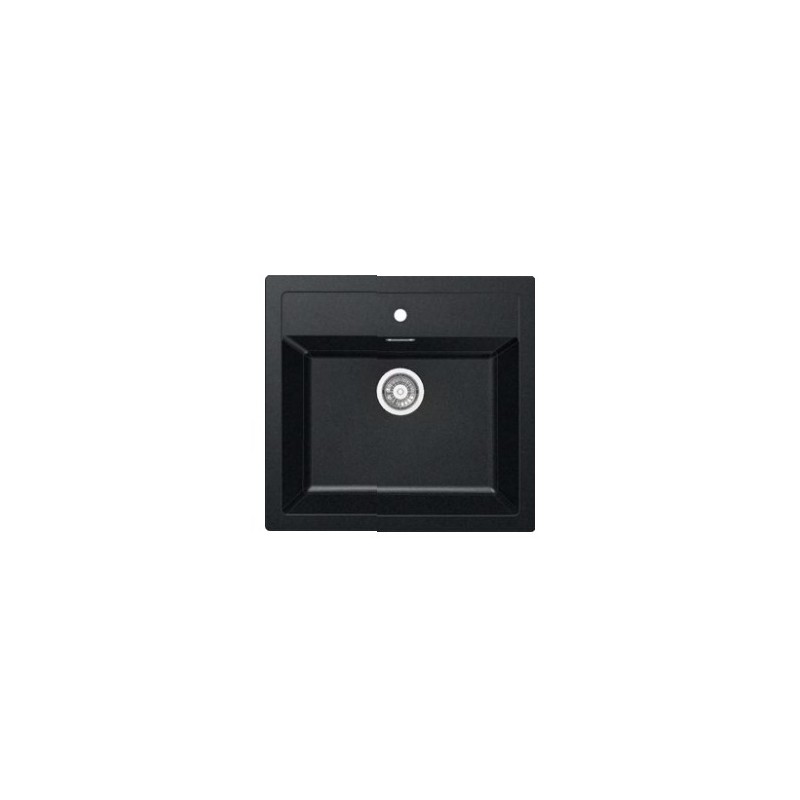 Fregadero Mepamsa CUBO 56.53 NEGRO FREG,