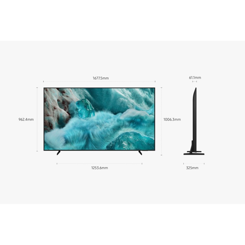 QLED 75 Samsung TQ75Q7FAAUXXC, UHD TV 4K