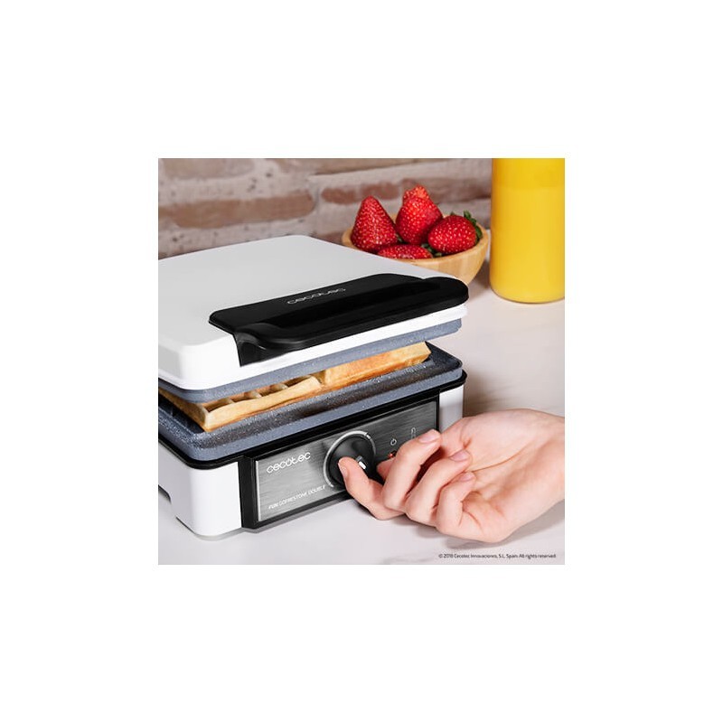 Gofrera Cecotec Fun Gofrestone Double