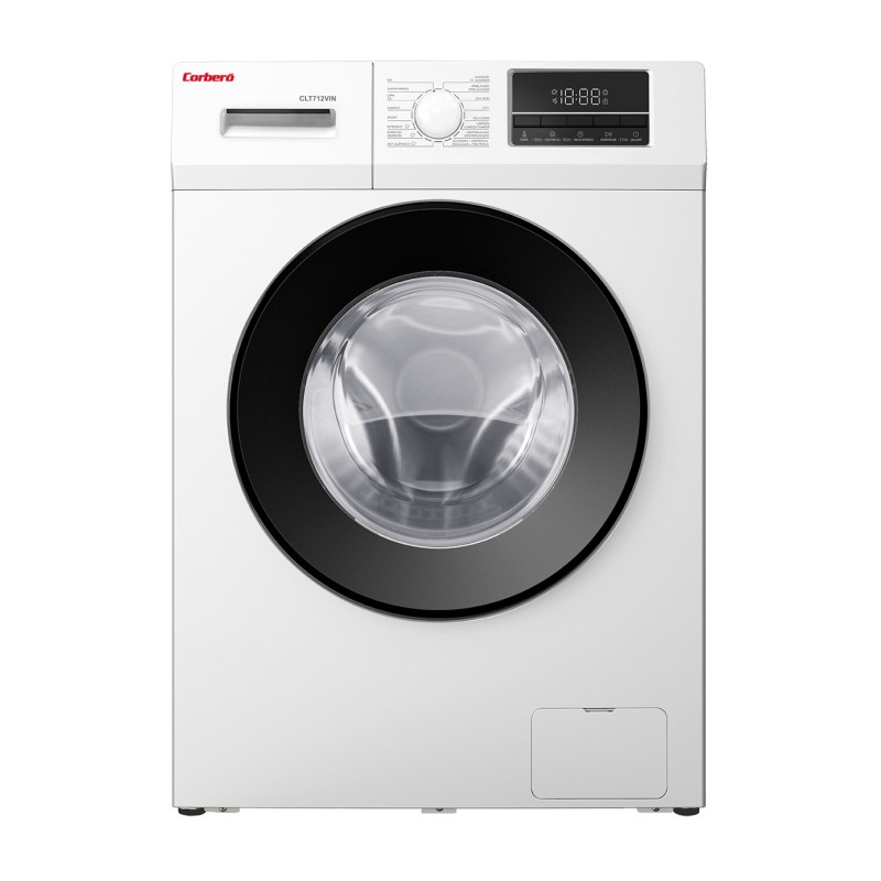 Lavadora Corbero CLT712VIN Carga Frontal 7 Kg 1200 Rpm