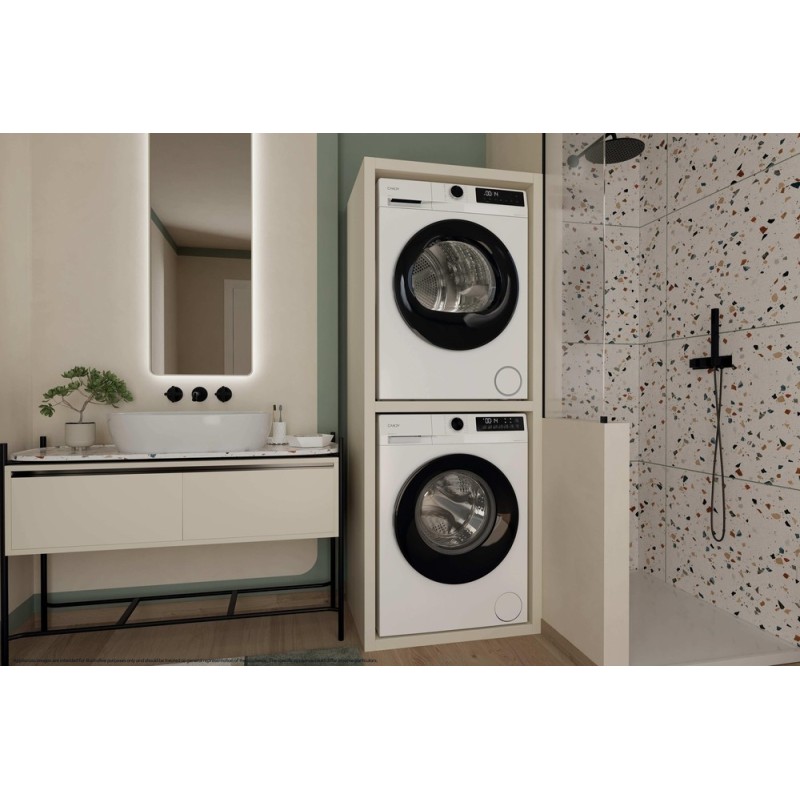 Secadora Candy GDL8N1BS Carga Frontal 8 kg Motor Inverter