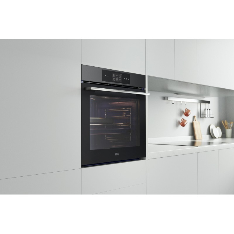 Horno LG WSED7665B, A++ , Acero negro, v